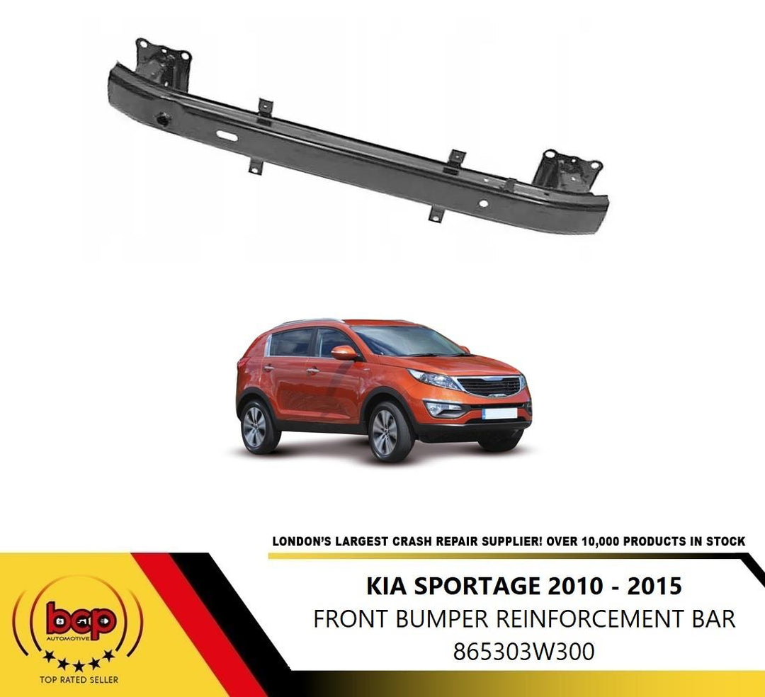 KIA SPORTAGE 2010 - 2015 FRONT BUMPER REINFORCEMENT BAR CRASH IMPACT BEAM HOLDER