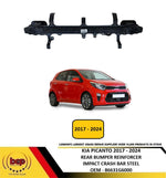 Load image into Gallery viewer, KIA PICANTO 2017 - 2024 REAR BUMPER REINFORCER IMPACT CRASH BAR STEEL NEW
