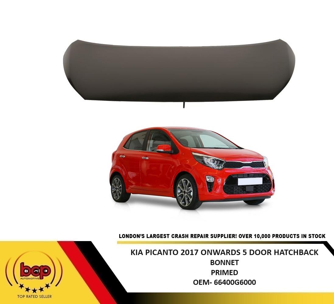 KIA PICANTO 2017 - 2023 BONNET HOOD PANEL DELVIERED 5 DOOR HATCHBACK