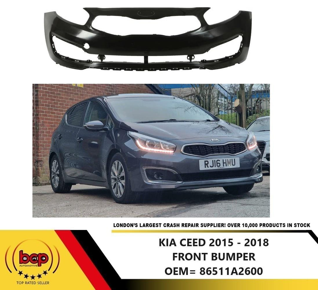 KIA CEED 2015 - 2018 FRONT BUMPER facelift model NO PARKING SENSORS