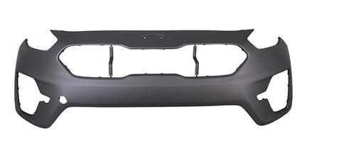 KIA NIRO 2019 – 2022 FRONT BUMPER PRIMED BLACK NO PARKING SENSORS OR WASHER HOLE