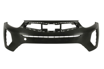 KIA STONIC 2017 - 2024 FRONT BUMPER UPPER MATT BLACK NO PDC HOLES NOT GT-LINE