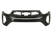 KIA STONIC 2017 - 2024 FRONT BUMPER UPPER MATT BLACK NO PDC HOLES NOT GT-LINE