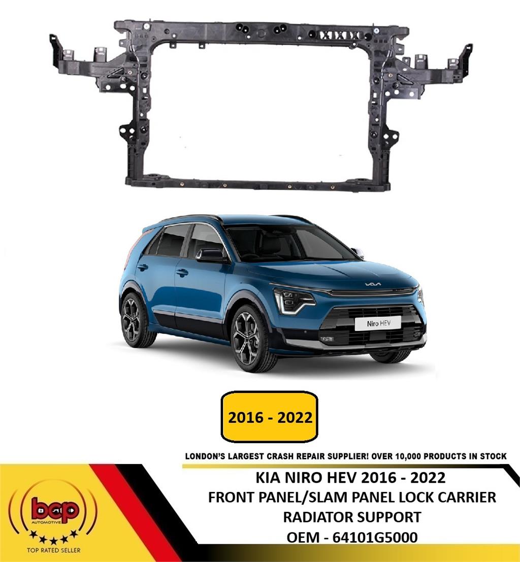 KIA NIRO HEV 2016 – 2022 FRONT PANEL SLAM PANEL COMPLETE RADIATOR HOLDER SUPPORT