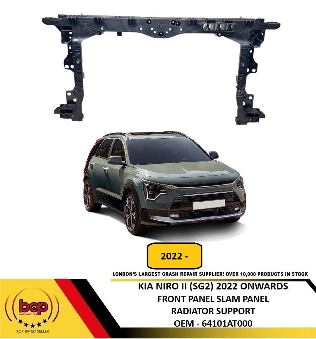 KIA NIRO HYBRID 2022 ONWARDS FRONT PANEL BONNET SLAM PANEL RADIATOR SUPPORT