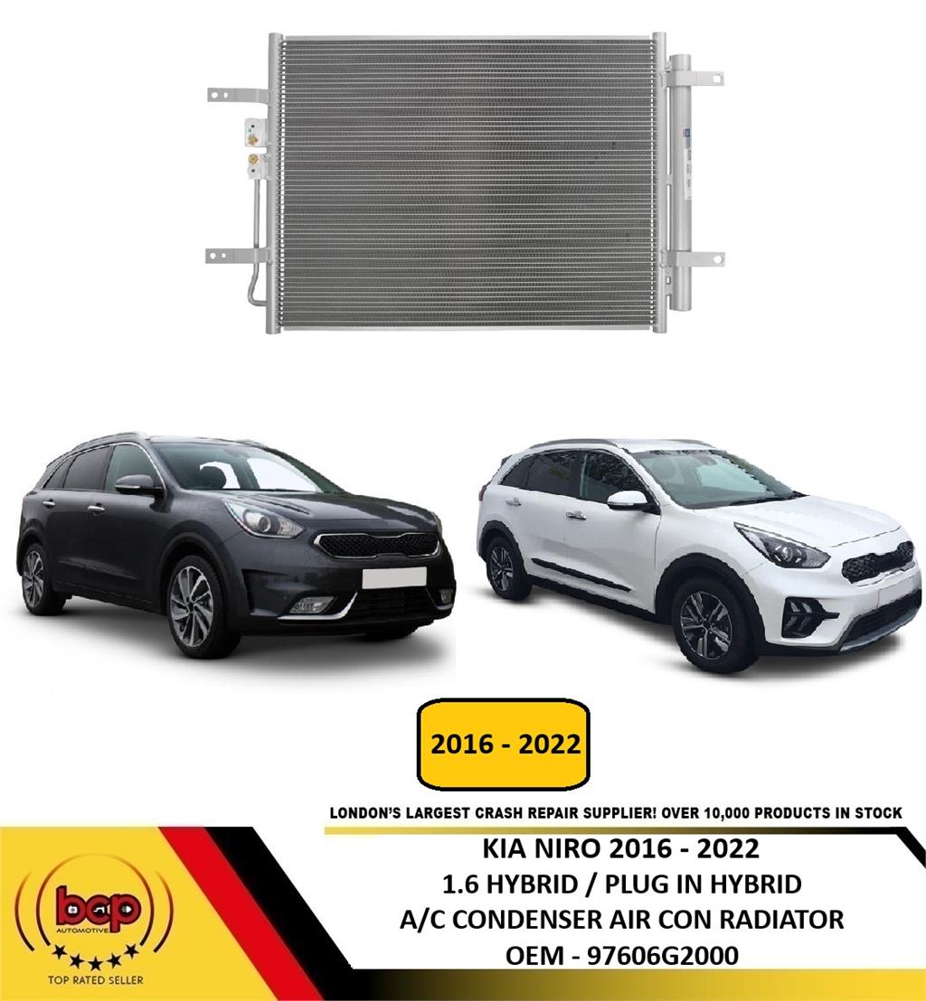 KIA NIRO 1.6 HYBRID 2016 -2022 AIR CONDITION A/C CONDENSOR AIR CON RADIATOR