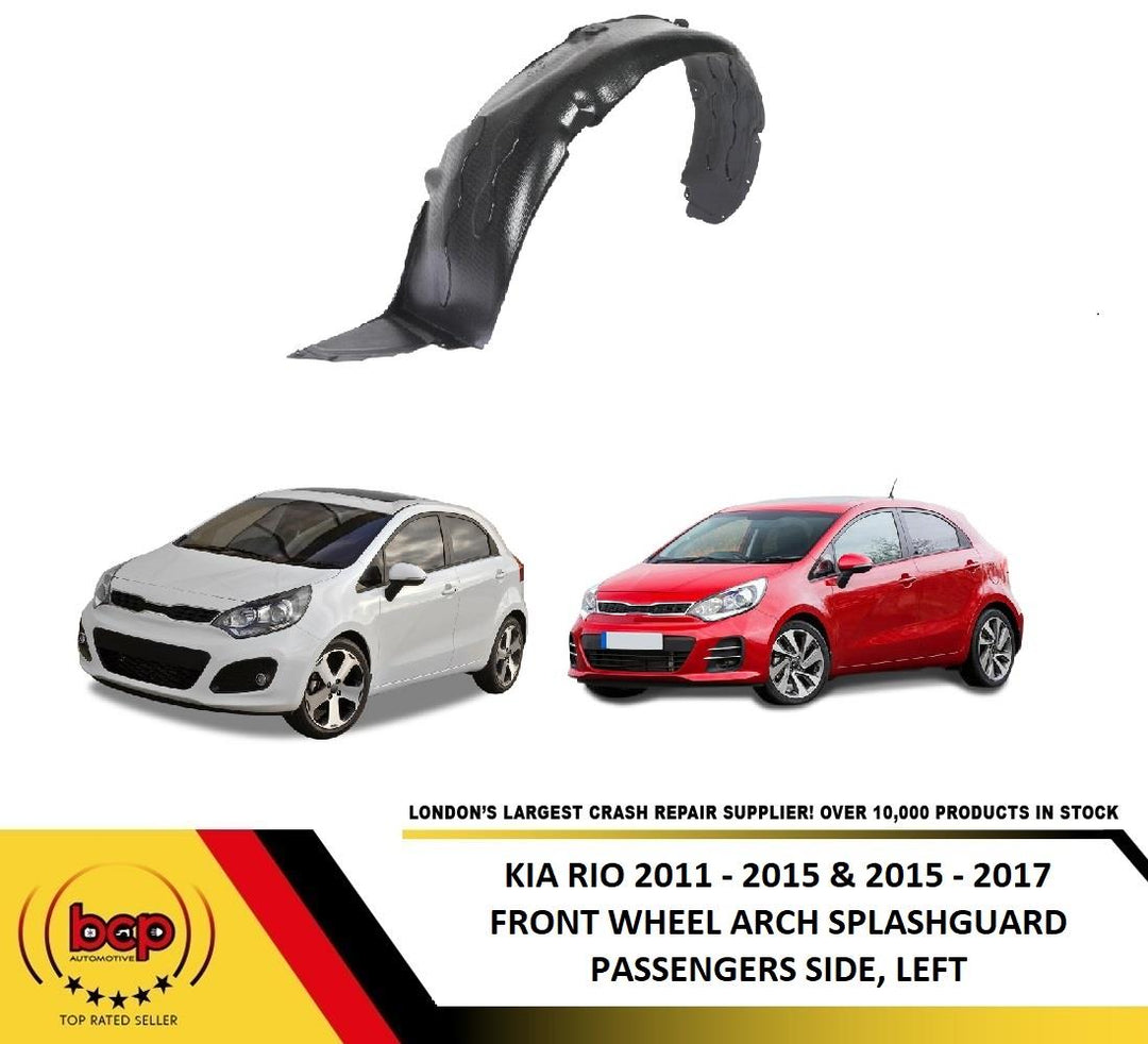 KIA RIO 2011 - 2017 FRONT SPLASHGUARD WHEEL ARCH LINER INNER FENDER LEFT SIDE