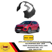 KIA SPORTAGE 2016 - 2018 FRONT WING SPLASHGUARD WHEEL ARCH LINER INNER LEFT
