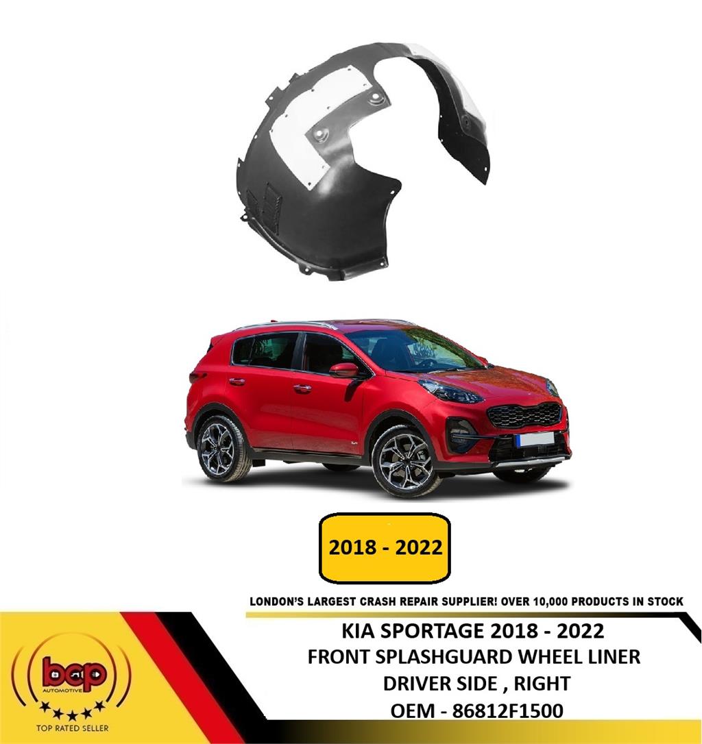 KIA SPORTAGE 2018 - 2022 FRONT WING SPLASHGUARD WHEEL ARCH LINER INNER RIGHT