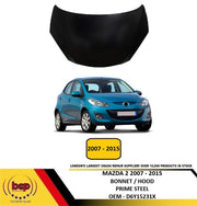 MAZDA 2 2007 - 2015 BONNET HOOD PRIMED STEEL INSURANCE APPROVED NEW