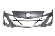 MAZDA 3 2009 – 2012 FRONT BUMPER NOT PRIMED NO PARKING SENSORS OR WASHER HOLES