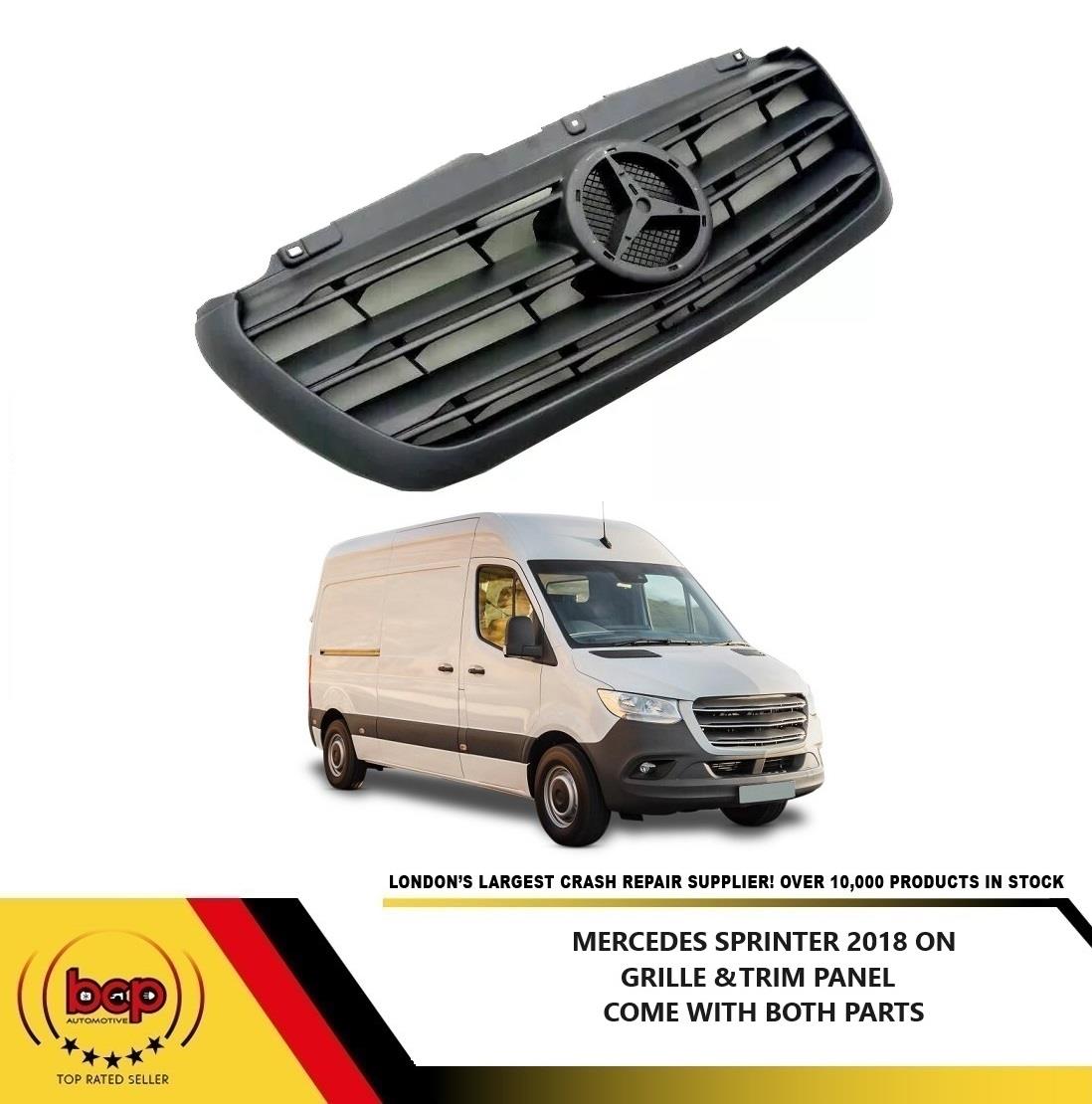 MERCEDES SPRINTER FRONT GRILLE NEW SHAPE FACELIFT 2018 ONWARDS 9108852600