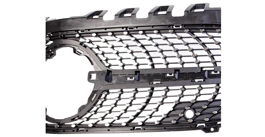 MERCEDES A CLASS 2018 - 2023 FRONT RADIATOR GRILLE BLACK CHROME AMG LINE AMG45