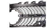 MERCEDES A CLASS 2018 - 2023 FRONT RADIATOR GRILLE BLACK CHROME AMG LINE AMG45