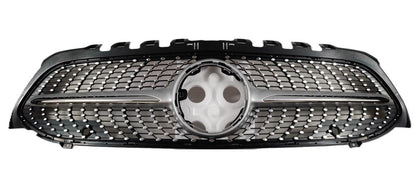 MERCEDES A CLASS 2018 - 2023 FRONT RADIATOR GRILLE BLACK CHROME AMG LINE AMG45