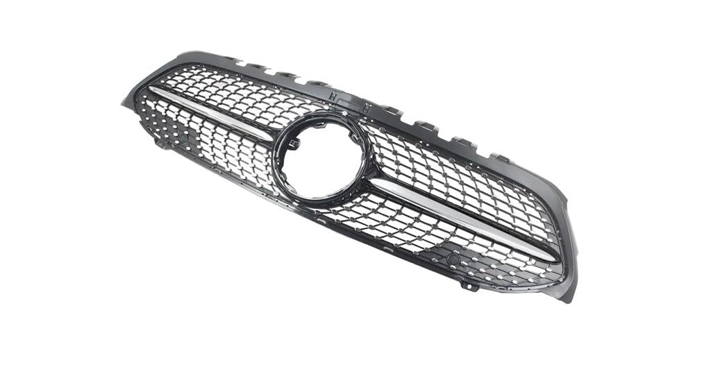 MERCEDES A CLASS 2018 - 2023 FRONT RADIATOR GRILLE BLACK CHROME AMG LINE AMG45