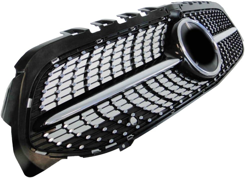 MERCEDES A CLASS 2018 - 2023 FRONT RADIATOR GRILLE BLACK CHROME AMG LINE AMG45