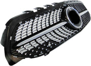 MERCEDES A CLASS 2018 - 2023 FRONT RADIATOR GRILLE BLACK CHROME AMG LINE AMG45