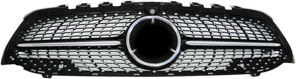 MERCEDES A CLASS 2018 - 2023 FRONT RADIATOR GRILLE BLACK CHROME AMG LINE AMG45