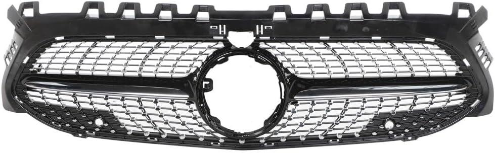 MERCEDES A CLASS 2018 - 2023 FRONT RADIATOR GRILLE BLACK CHROME AMG LINE AMG45