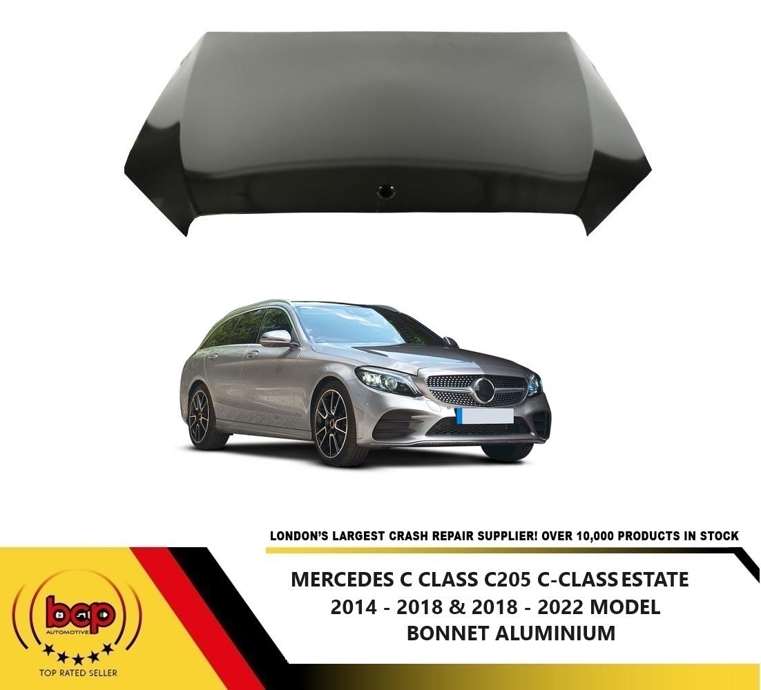 MERCEDES C CLASS W205 2014-2018 BONNET ALUMINIUM ESTATE DELIVERED TO YOUR DOOR