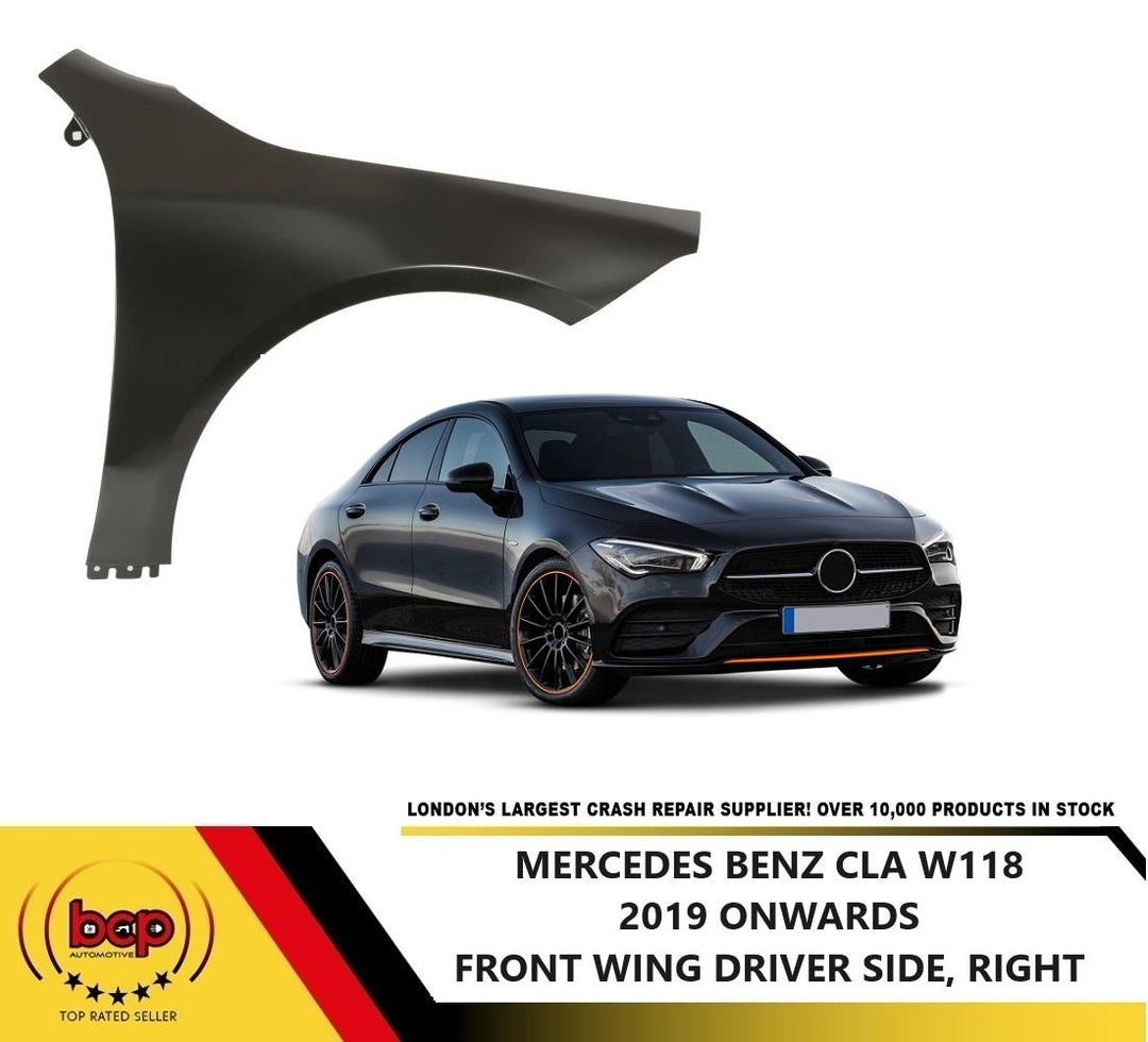MERCEDES CLA W118 2019 ON FRONT WING FENDER OFFSIDE DRIVERS SIDE PANEL STEEL