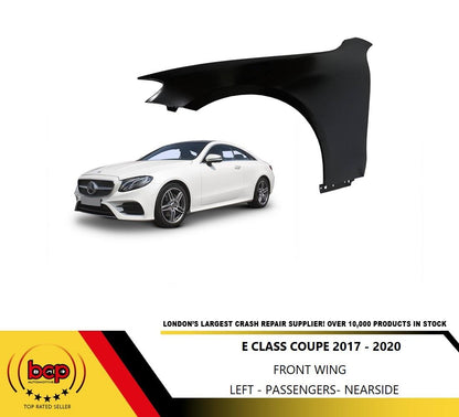 MERCEDES E CLASS COUPE 2017 - 2020 FRONT WING LEFT PASSENGERS SIDE W238  PRIMED