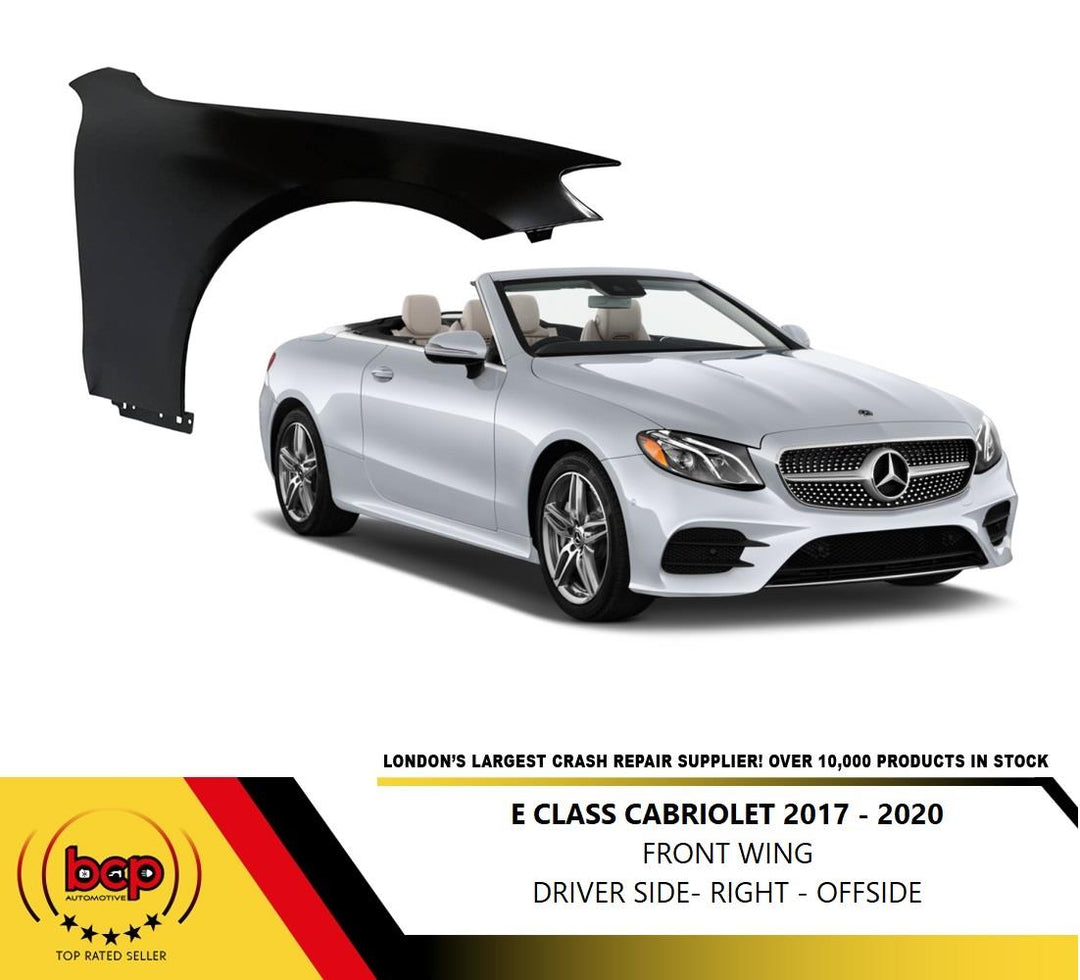 MERCEDES E CLASS CABRIOLET 2017 - 2020 FRONT WING RIGHT DRIVERS SIDE W238 PRIMED