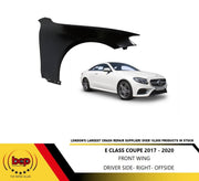 MERCEDES E CLASS COUPE 2017 - 2020 FRONT WING RIGHT DRIVERS SIDE W238  PRIMED