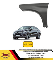 MERCEDES GLE COUPE C292 2015 - 2020 FRONT WING FENDER PANEL PASSENGER SIDE LEFT