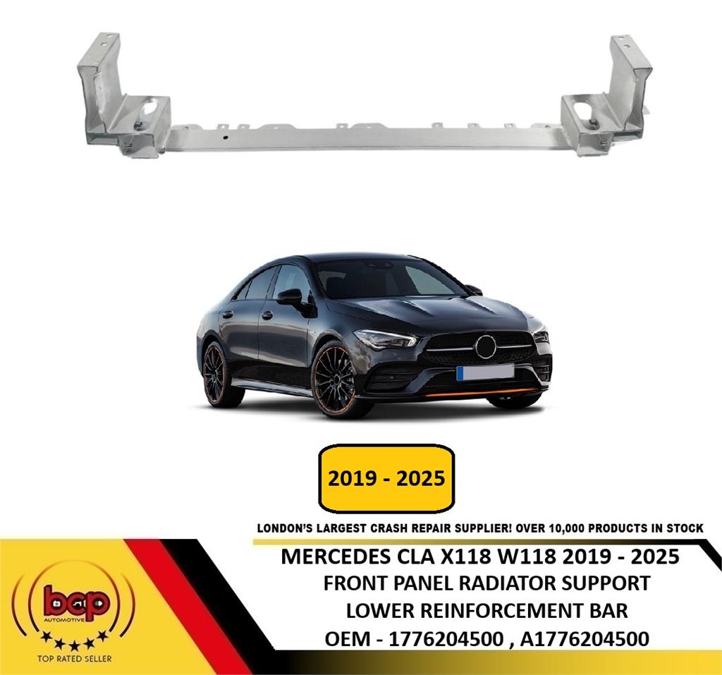 MERCEDES CLA X118 W118 2019 - 2025 FRONT PANEL LOWER RADIATOR SUPPORT REINFORCER