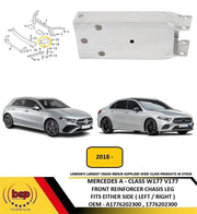 MERCEDES GLA X156 2014 - 2020 FRONT REINFORCER CHASIS LEG BRACKET ALLY RIGHT NEW