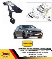 MERCEDES A CLASS W177 2018 - 2023 FRONT BUMPER MOUNTING BRACKET DRIVER RIGHT