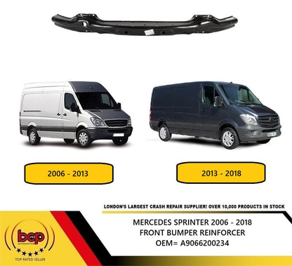MERCEDES BENZ SPRINTER MK3 2013 - 2018 FRONT BUMPER REINFORCEMENT CROSSMEMBER