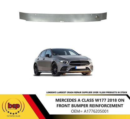 MERCEDES A CLASS W177 FRONT BUMPER REINFORCEMENT BAR CRASH CARRIER IMPACT BEAM