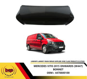 MERCEDES VITO BONNET 2015 ONWARDS W447 HOOD PANEL INSURANCE APPROVED