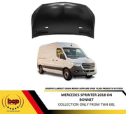 MERCEDES SPRINTER 2018 - 2025 BONNET NEW DELVIERED TO YOUR DOOR