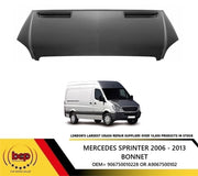 MERCEDES BENZ SPRINTER MK3 2006-2013 BONNET OEM QUALITY  INSURANCE APPROVED