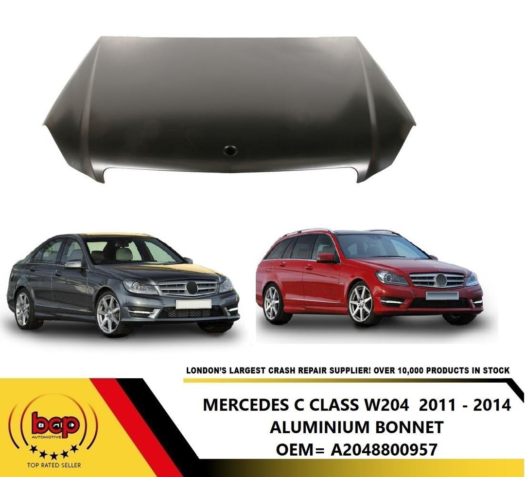 MERCEDES W204 2011 -2014 BONNET ALUMINIUM OEM QUALITY