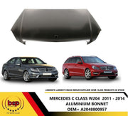 MERCEDES W204 2011 -2014 BONNET ALUMINIUM OEM QUALITY