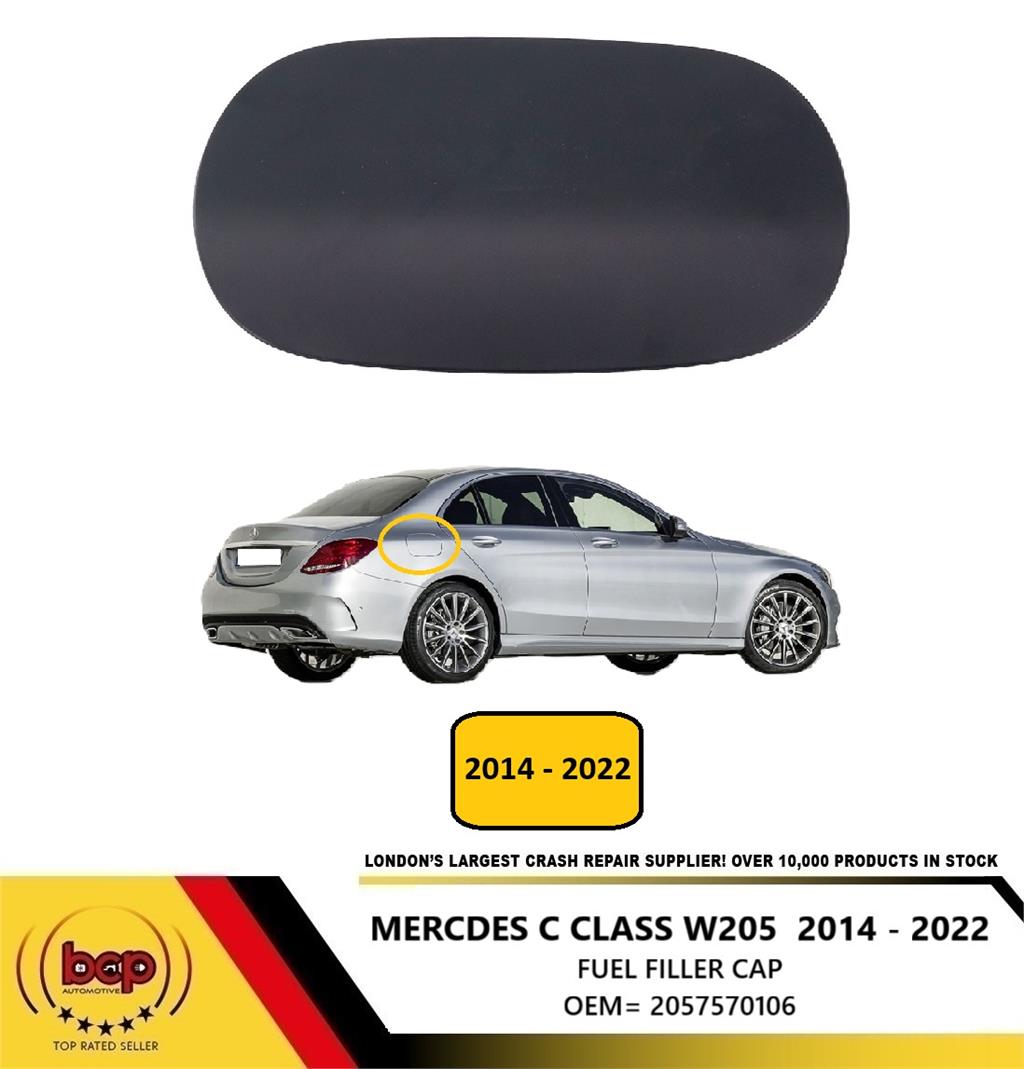 MERCEDES C CLASS W205 FUEL FILLER COVER CAP TRIM OUTER SKIN TRIM 2057570106