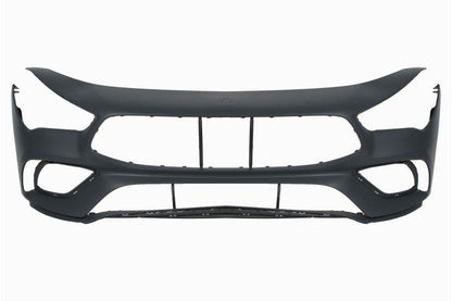 MERCEDES CLA 2019 ON W118 FRONT BUMPER PRIMED WITH PARKING SENSOR HOLES
