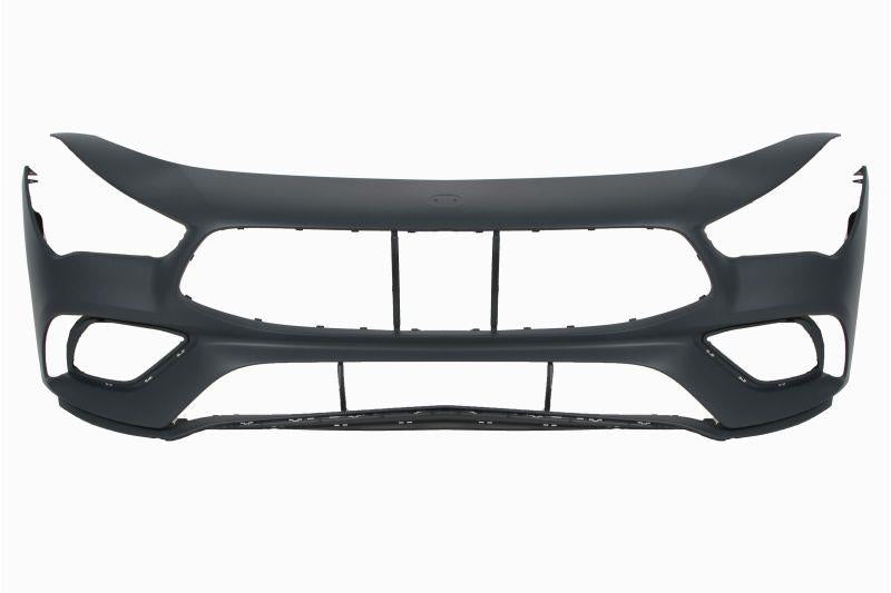 MERCEDES CLA 2019 ON W118 FRONT BUMPER PRIMED WITH PARKING SENSOR HOLES