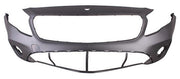 MERCEDES GLA X156 2014 – 2017 FRONT BUMPER PRIMED NO PDC NO WASH HOLES NOT AMG