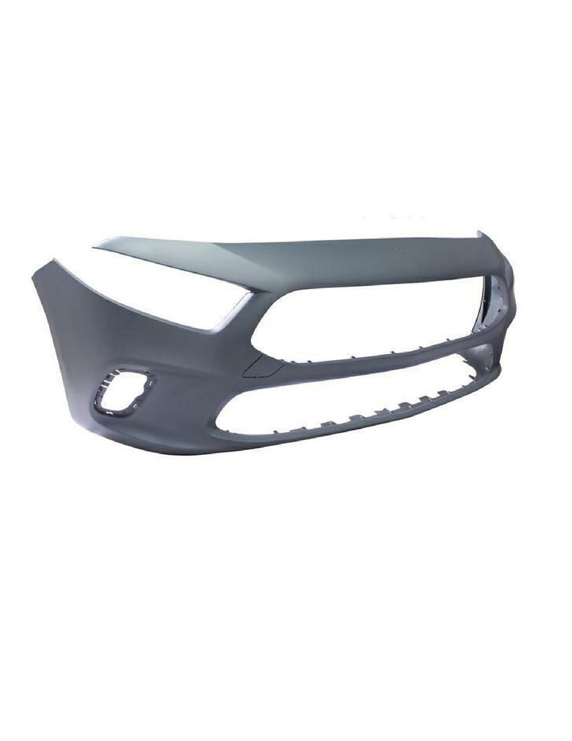 MERCEDES A CLASS W177 2018 - 2023 FRONT BUMPER PRIMED NO PARKING SENSORS NOT AMG