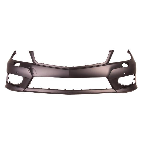 MERCEDES C CLASS 2011 – 2014 FRONT BUMPER WITH PARKING SENSOR & WASH AMG LINE