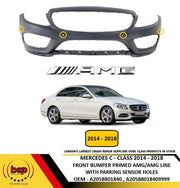 MERCEDES C CLASS W205 2014 - 2018 FRONT BUMPER AMG LINE MODELS A2058801840