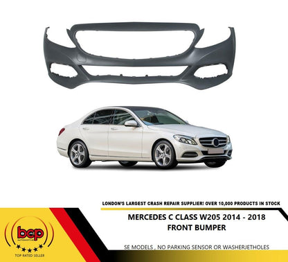 MERCEDES C CLASS W205 2014 - 2018 FRONT BUMPER SE MODELS A2058800140