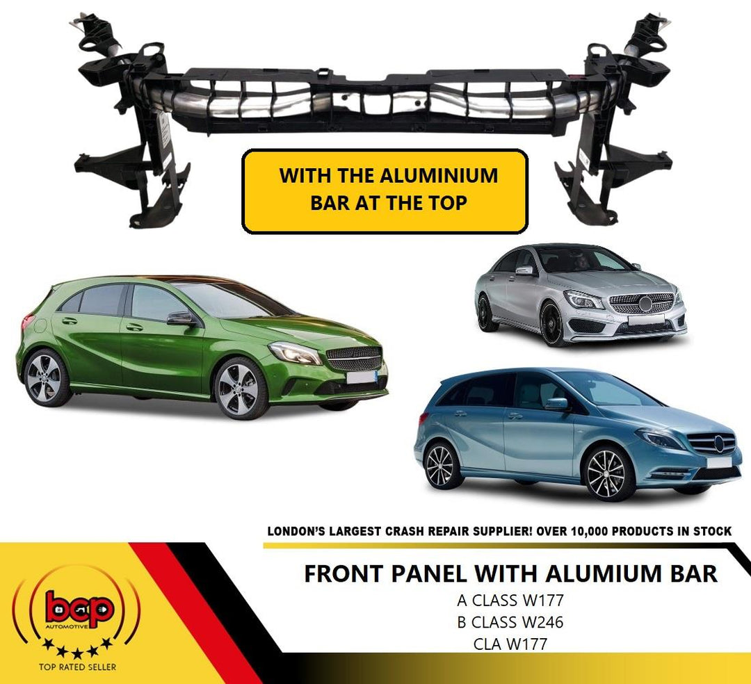 MERCEDES A CLASS  W176 2013 - 2018 W246 W177 FRONT PANEL SLAM WITH ALUMINIUM BAR