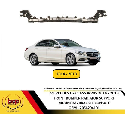 MERCEDES C CLASS W205 2014 – 2018 FRONT BUMPER RADIATOR MOUNTING CONSOLE BRACKET